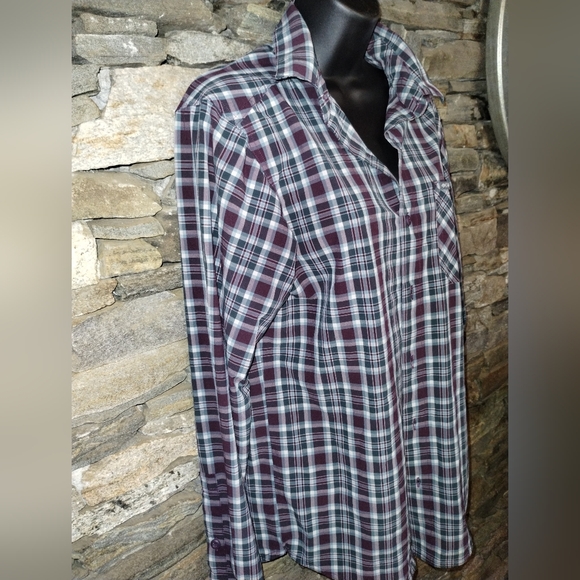 Columbia Sportswear, stretchy checked fabric, lightweight size S/p - Picture 6 of 6